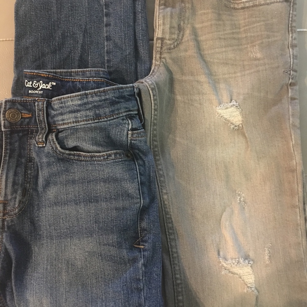 Two pair of Cat &Jack boys  jeans